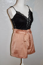 Load image into Gallery viewer, SATIN NIGHT OUT SHORTS