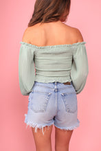 Load image into Gallery viewer, SWEET & SAGE OFF SHOULDER TOP