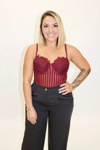 Load image into Gallery viewer, BURGUNDY BODYSUIT
