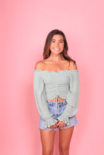 Load image into Gallery viewer, SWEET & SAGE OFF SHOULDER TOP