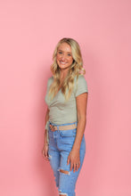 Load image into Gallery viewer, SWEETHEART CROP DUSTY SAGE