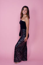 Load image into Gallery viewer, PARTY ALL NIGHT PANTS BLACK