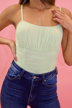 Load image into Gallery viewer, SIMPLY SWEET BODYSUIT LT GREEN