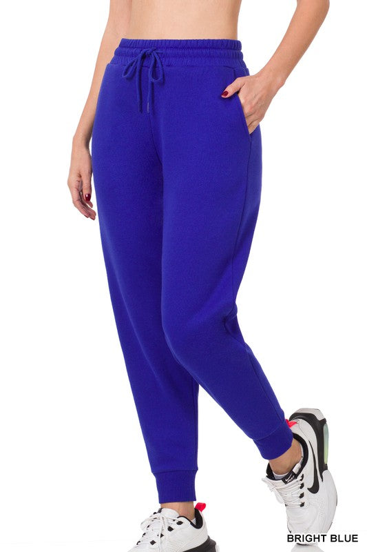 BRIGHT BLUE JOGGERS