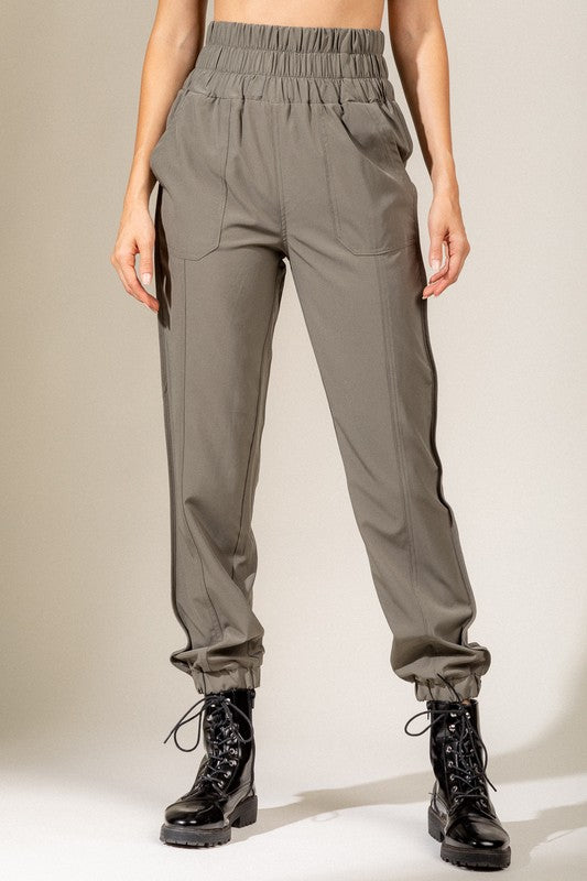 ON THE GO JOGGERS CHARCOAL