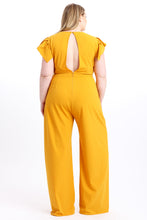 Load image into Gallery viewer, REGAN RUFFLE JUMPSUIT
