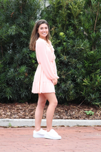 Load image into Gallery viewer, PRETTY AS A PEACH DRESS
