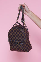 Load image into Gallery viewer, MINI BACKPACK BROWN
