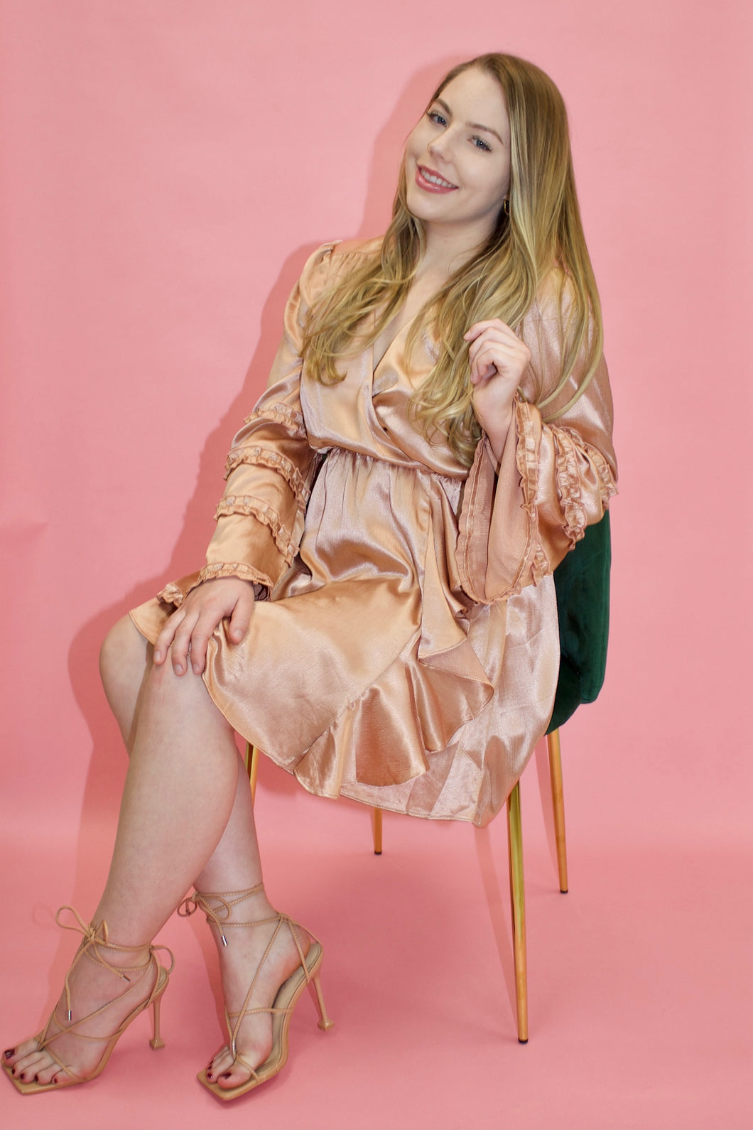 HERE FOR THE HOLIDAYS DRESS