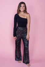 Load image into Gallery viewer, PARTY ALL NIGHT PANTS BLACK
