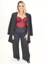 Load image into Gallery viewer, TWILL TROUSER BLK
