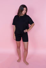 Load image into Gallery viewer, SAMANTHA LOUNGE SET-BLACK
