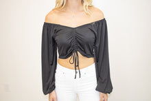 Load image into Gallery viewer, RUCHING AROUND CROP
