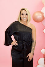 Load image into Gallery viewer, SASSY SATIN JUMPSUIT
