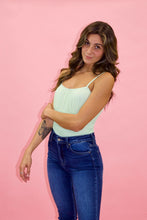 Load image into Gallery viewer, SIMPLY SWEET BODYSUIT LT GREEN
