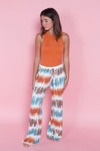 Load image into Gallery viewer, TIE DYE LOUNGE PANTS- ORANGE
