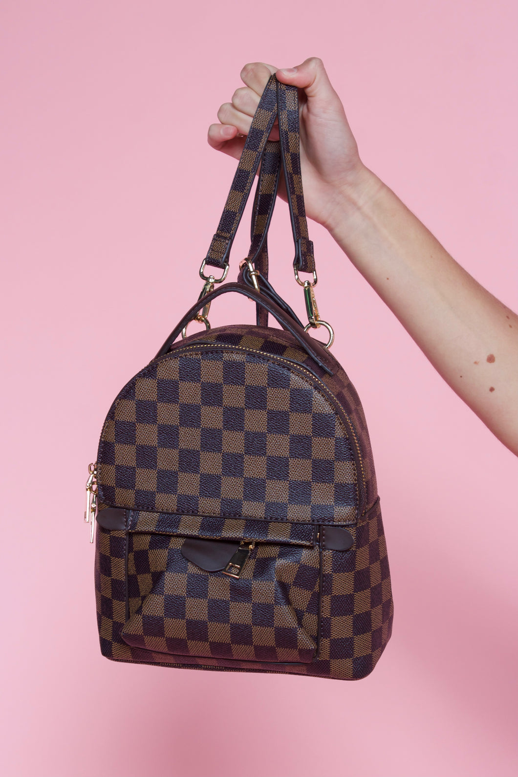 MINI BACKPACK BROWN