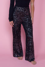 Load image into Gallery viewer, PARTY ALL NIGHT PANTS BLACK

