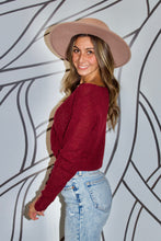 Load image into Gallery viewer, COZY CROP WINE
