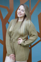 Load image into Gallery viewer, OLIVE SWEATER ROMPER

