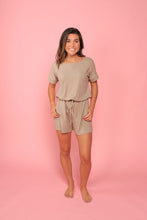 Load image into Gallery viewer, ASH MOCHA ROMPER
