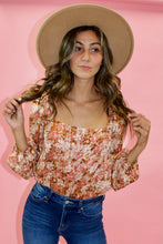 Load image into Gallery viewer, FALLING FOR FLORAL BODYSUIT

