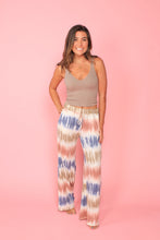 Load image into Gallery viewer, TIE DYE LOUNGE PANTS-PINK
